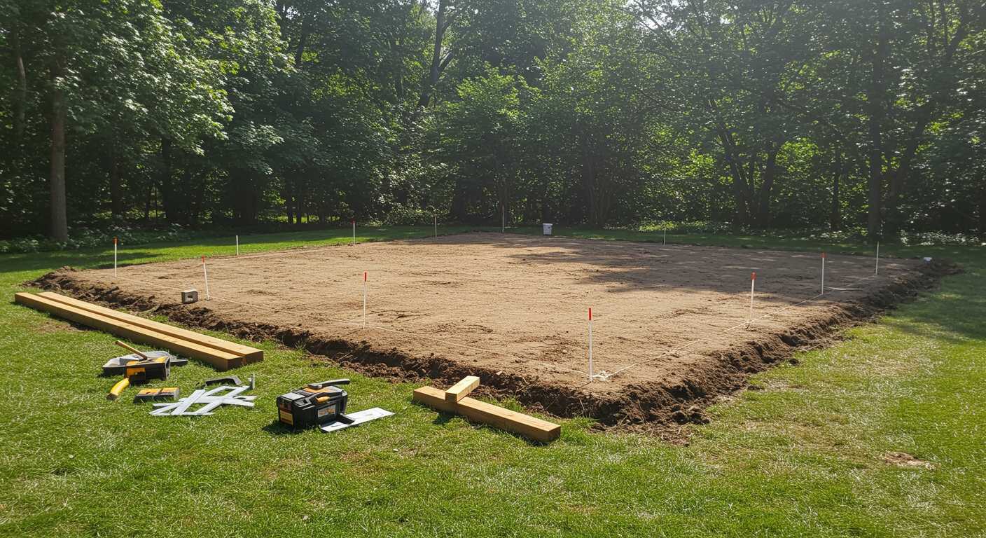 Выравнивание территории для строительства беседки Планировка участка под беседку