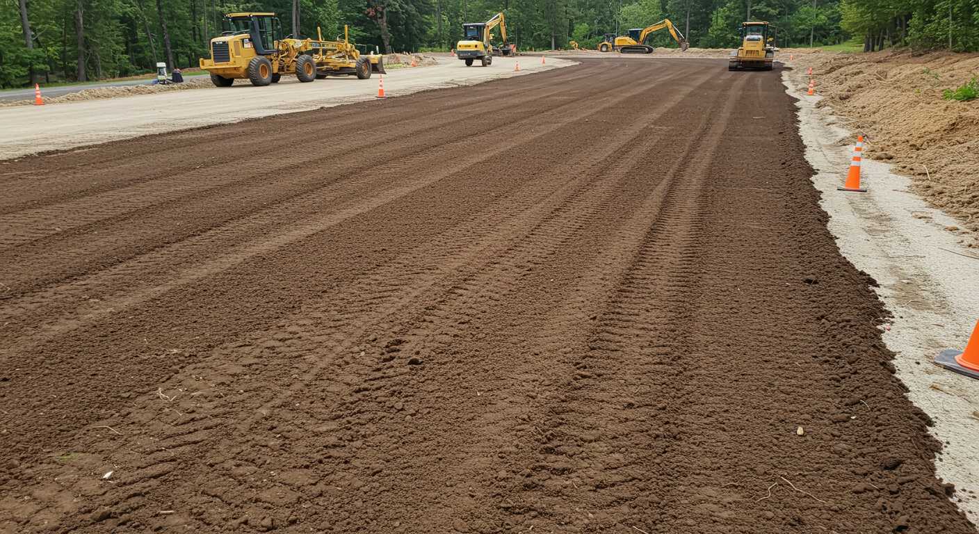 Финишное выравнивание грунта под благоустроенные зоны