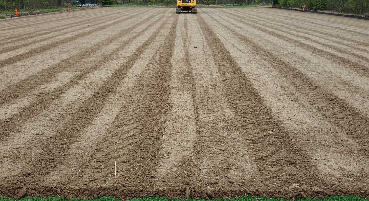 Финишное выравнивание земли под газон