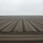 Выравнивание территории под производственные площадки