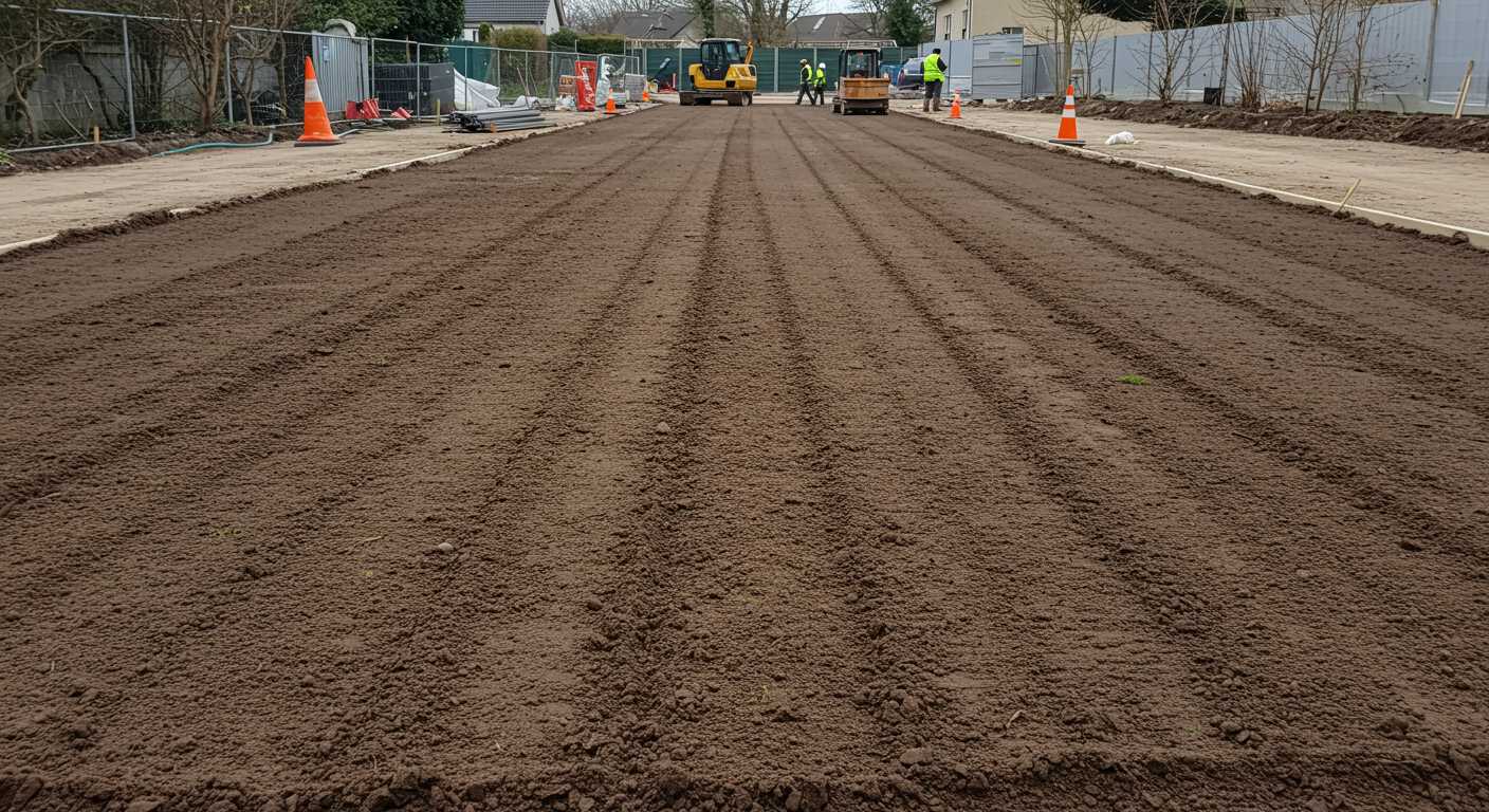 Финишное выравнивание участка под садовый дизайн