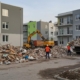 Вывоз строительного мусора с многоквартирных домов после строительства