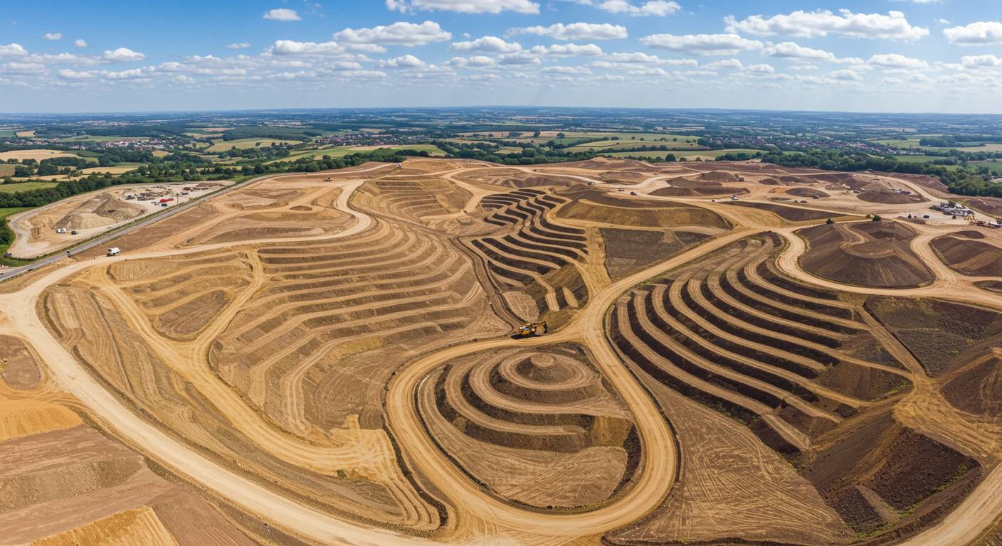 Формирование рельефа участка под ландшафтный дизайн