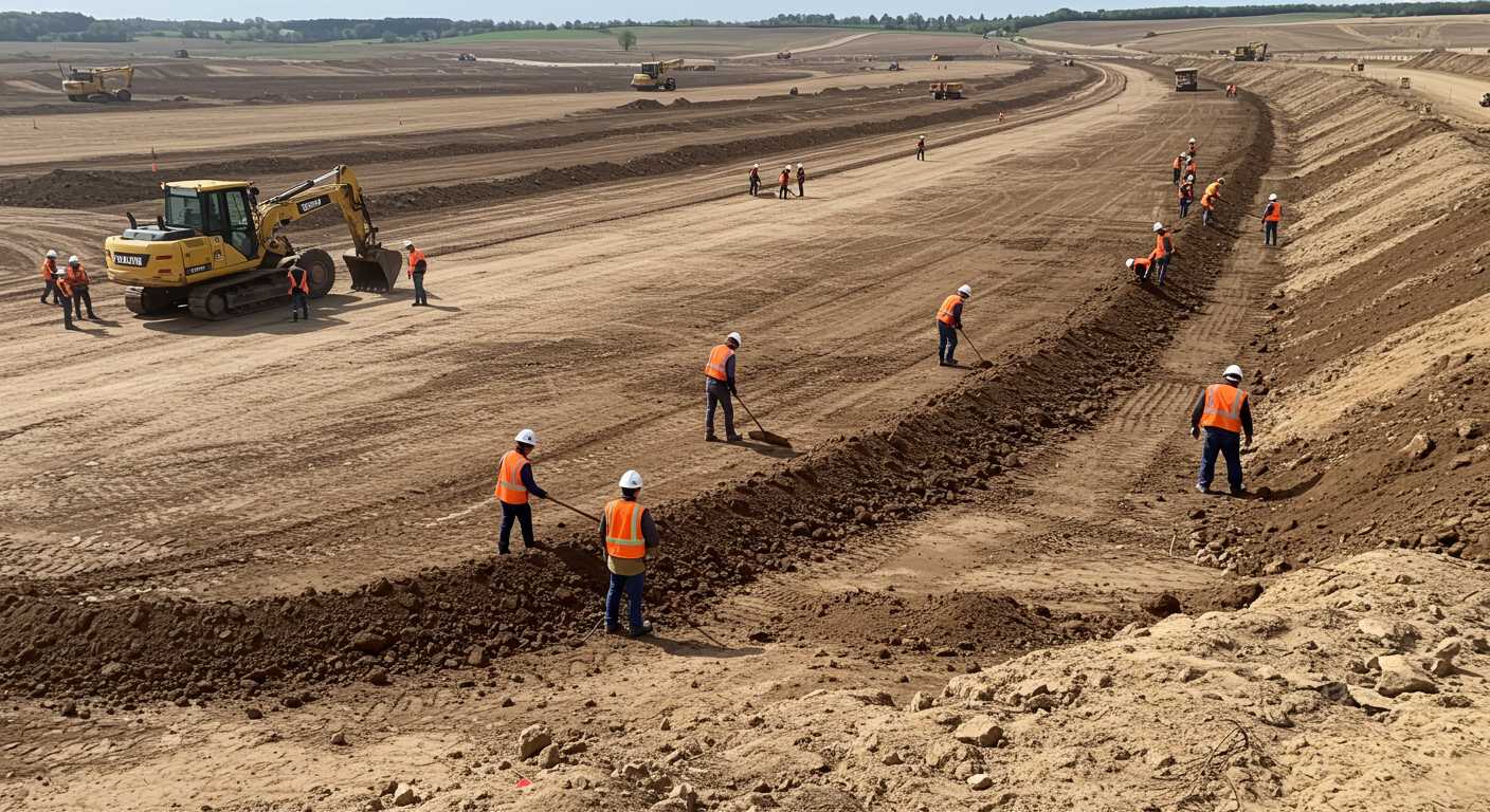 Правильная подготовка участка для хозяйственного использования Выравнивание территории для хозяйственных нужд