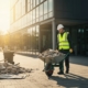 Вывоз строительного мусора с офисных центров при ремонте