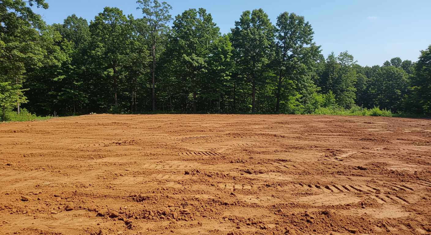 Формирование ровного участка под хозяйственные нужды