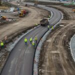 Устройство подъездных дорог на строительной площадке