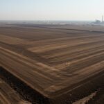Выравнивание территории под промышленные объекты