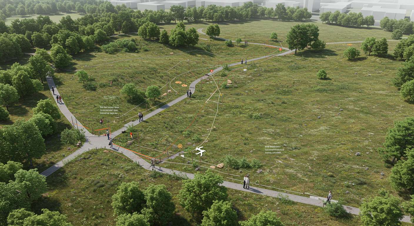 Подготовка участка под дорожки Выравнивание участка перед строительством дорожек