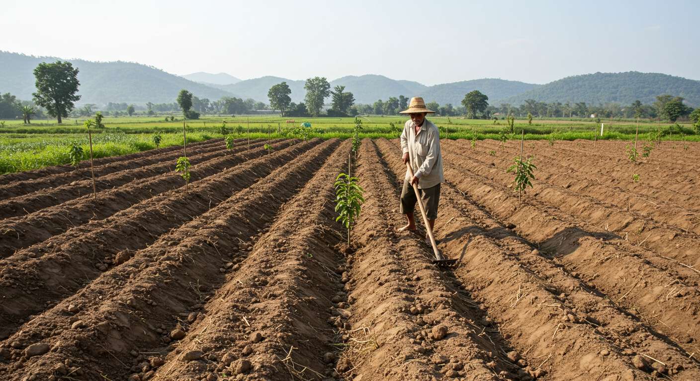 Подготовка участка под посадку плодовых деревьев Формирование участка для плодовых деревьев