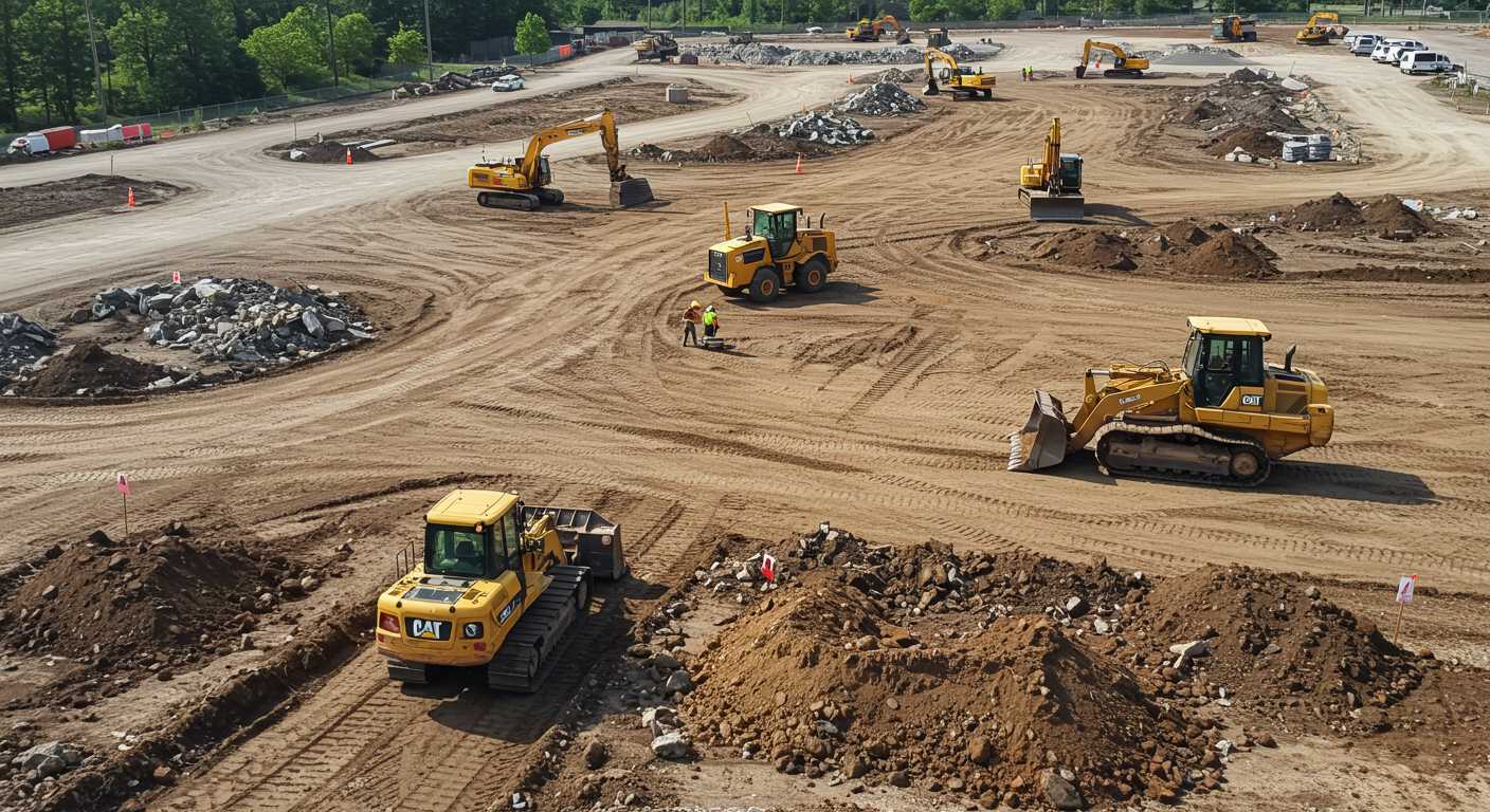 Подготовка участка под гаражи Выравнивание территории для гаражных комплексов