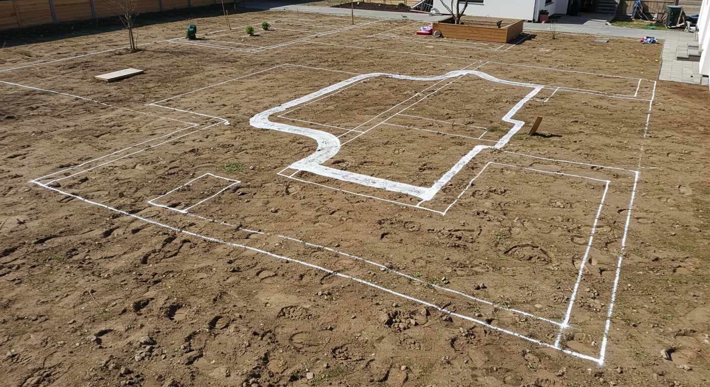 Планировка участка перед озеленительными работами
