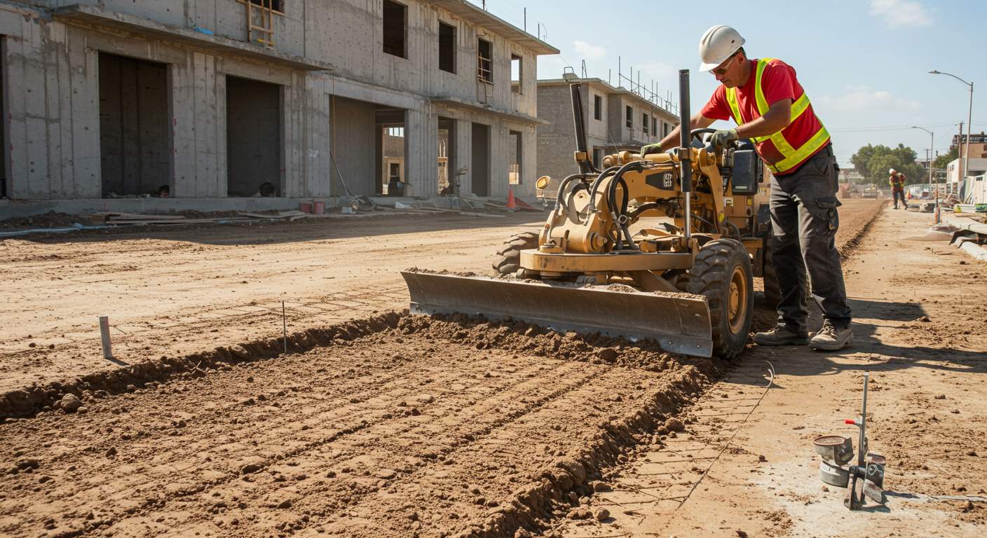 Подготовка ровного основания для укладки дорожек Выравнивание земли под тротуарные дорожки