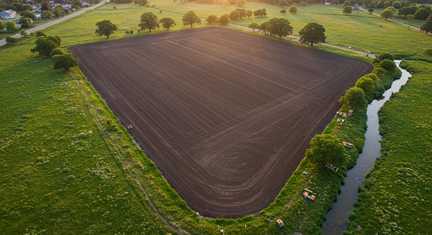 Формирование ровной территории для организации отдыха
