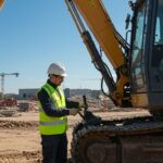 Контроль за безопасностью работы техники на строительной площадке