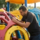 Обслуживание игровых и спортивных конструкций