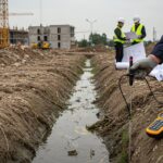 Мониторинг загрязнения почвы и воды на строительной площадке