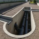 Устройство дренажных и водоотводных систем