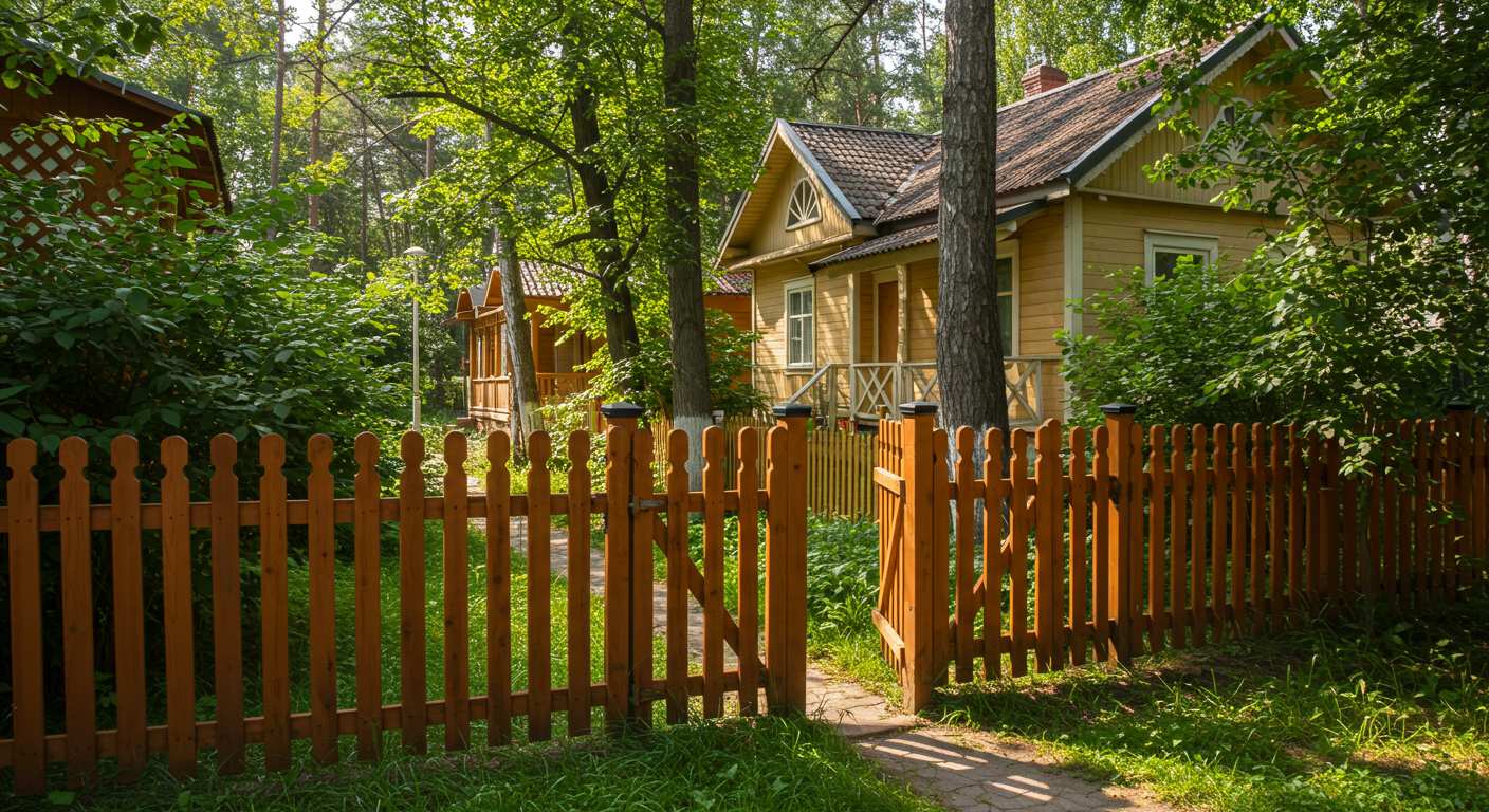 Ограждения для дачных участков
