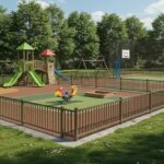 Заборы для детских и спортивных площадок