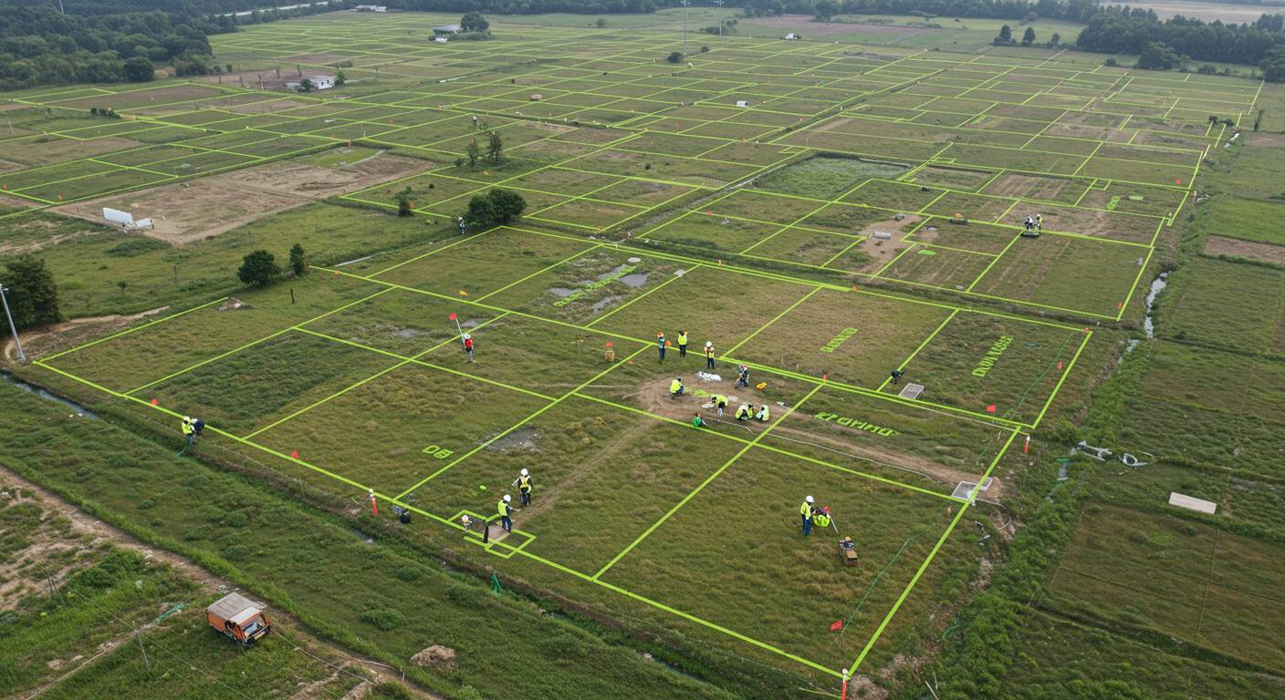 Выравнивание территории с индивидуальным расчетом стоимости средних участков