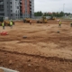 Выравнивание участка под парковку для гостей многоквартирного дома