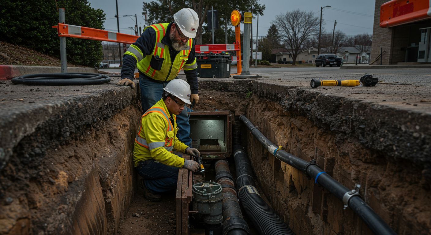 Ремонт и обслуживание дренажных систем