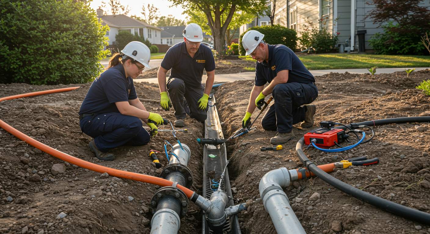 Ремонт дренажной системы